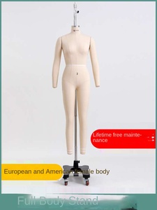 Maniquí de Costura Ajustable de <span class=keywords><strong>Talla</strong></span> Grande para Mujer, sin Cabeza, con Cubierta de Tela para Torso Completo, <span class=keywords><strong>Talla</strong></span> <span class=keywords><strong>38</strong></span>, para Exhibición de Sastre y Costura - ¡Gran Oferta! - Product Image 2
