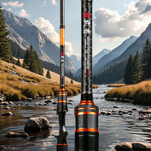 Histar Customized Ghost <strong>Power</strong> 1.98m to 3.0m 4 Action Optional Light Weight High Carbon Fishing Rod&amp;<strong>Spin</strong>/Double Brake Reel Combo - Product Image 3