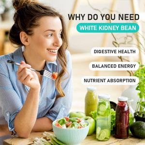 Best Seller White Kidney Bean Capsules with Common Bean Immune System Supports Appetite Control Intercepts Carb Starch Capsules - Product Image 6