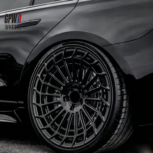 Rines Cóncavos Forjados GPW 5X112 de 18 19 20 21 22 Pulgadas en Aleación Negra para <span class=keywords><strong>Mercedes</strong></span> <span class=keywords><strong>Benz</strong></span> Clase S S550 CL500 S450 GT53 GT63 - Product Image 4