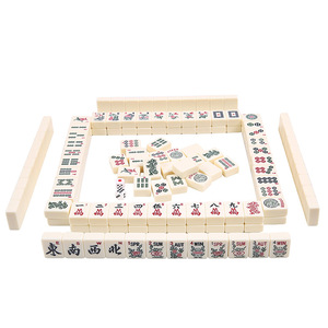 American <b>Mahjong</b> Full <b>Set</b> 30mm 166Pcs Portable With Aluminum Box Packaging - Product Image 1