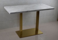 Table à manger transformable en pierre artificielle de style nordique, utilisée dans les hôtels, tables à manger intelligentes