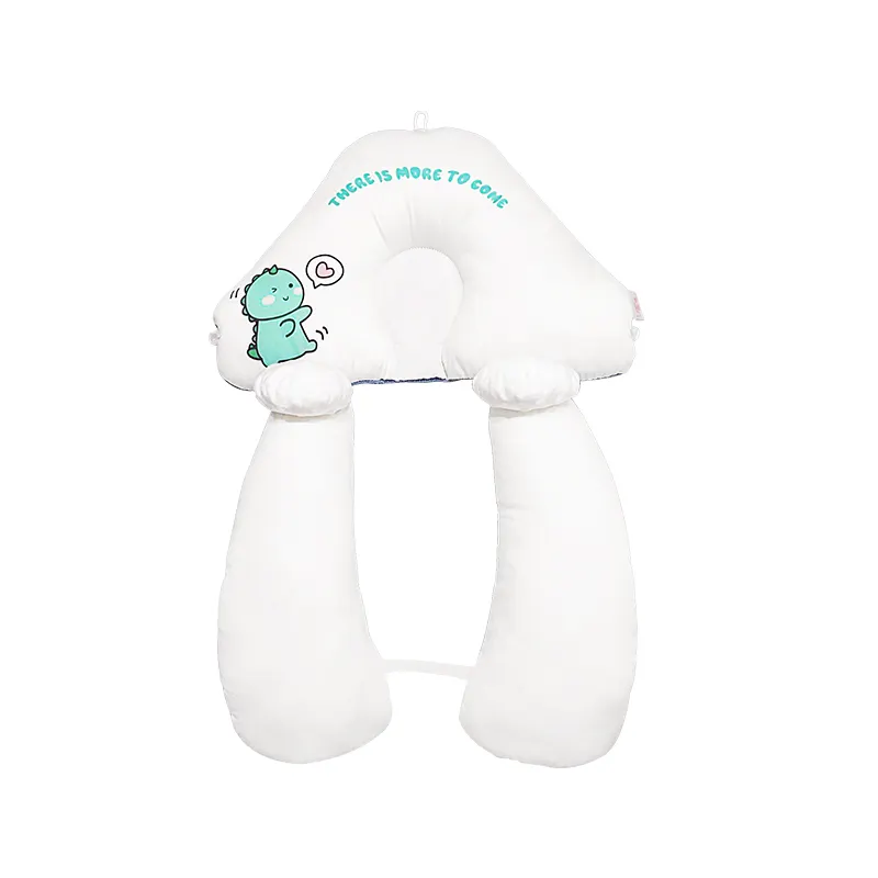 Las cunas de bebé suaves usan una almohada de cuello en forma de U para niños, almohada de protección para la cabeza del bebé recién nacido, almohada para bebé