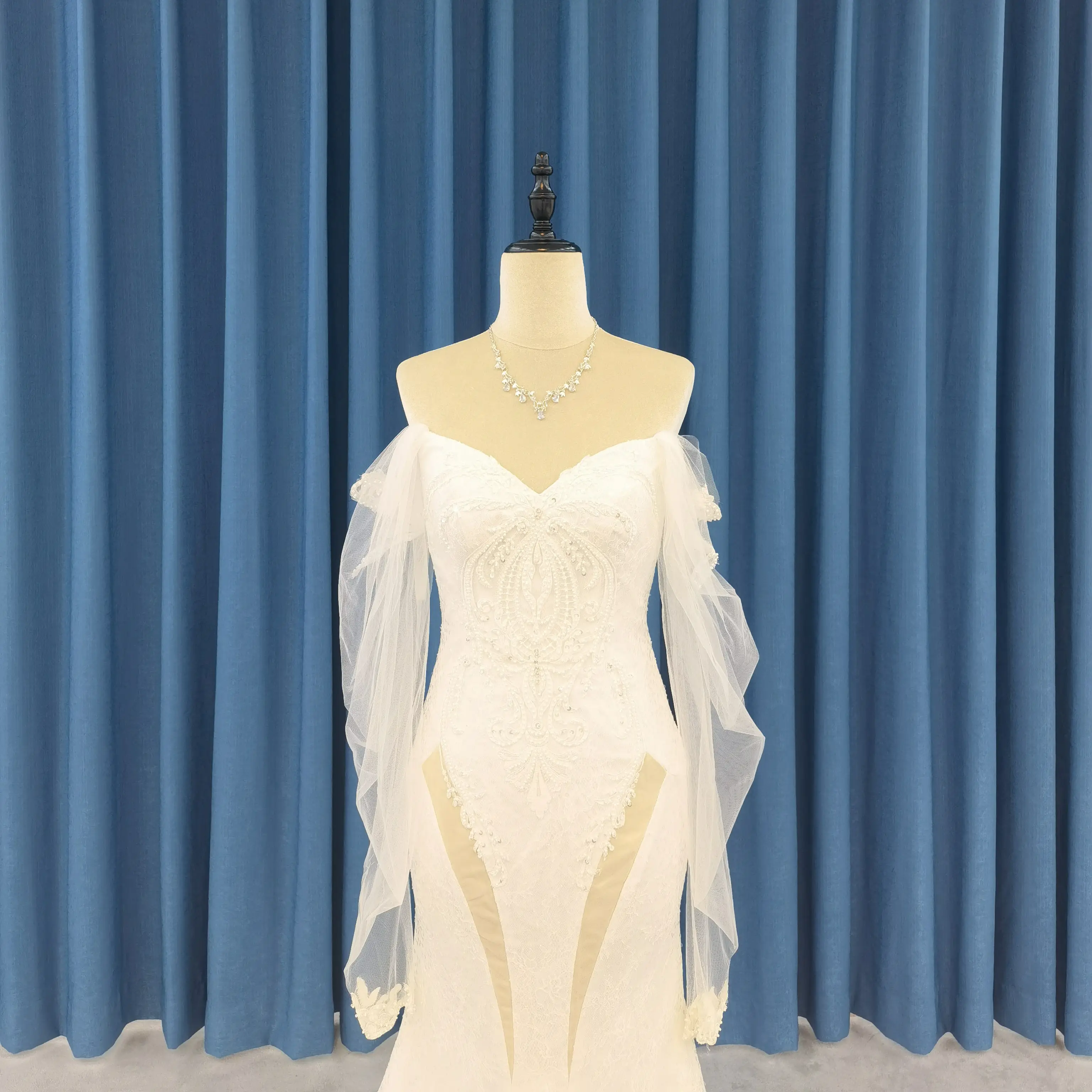 Popular Design Woman Satin Casual Turkey Istanbul Diamond Gown Bridal Luxury Wedding Dress For Bride