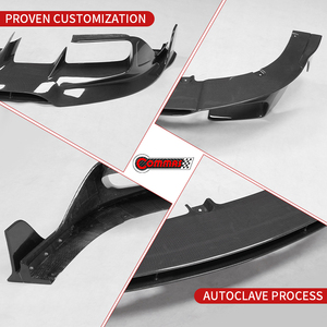 Diffuseur avant en fibre de carbone sèche de style MSY, pièce automobile la plus vendue pour Ferrari SF90 - Product Image 2