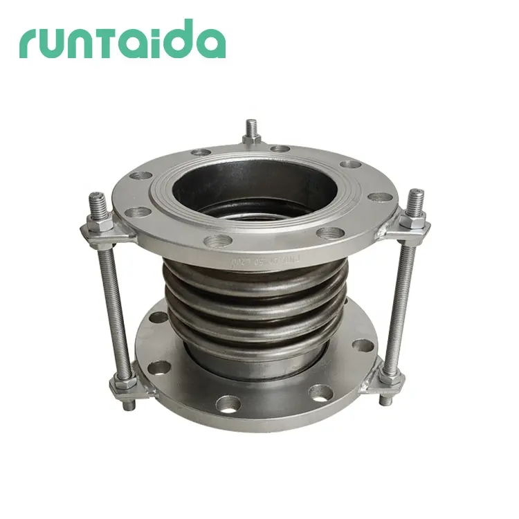 DN150 stainless steel flexible steam expansion joints welded metal bellows joints compensator