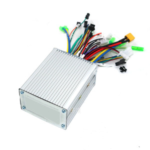 Ổ Đĩa Kép Không Chổi Than Điều Khiển Động Cơ 36V 48V <span class=keywords><strong>60V</strong></span> 250W 350W 450W 500W BLDC Điều Khiển Động Cơ Cho Điện Đi Kart Xe Tay Ga Ebike - Product Image 1