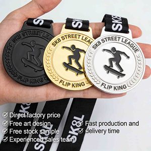 Souvenirs d'Anniversaire Cadeaux DIY Prix de Gros Médaille Personnalisée en Bronze Vieilli Gravée Poids Lourd Mondial - Product Image 6