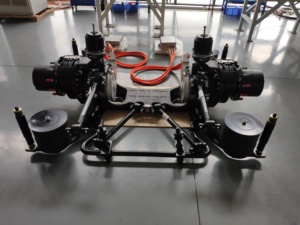 Motor de Eje Sincrónico Magnético de Calidad OEM, Carga Lateral de 13000 kg, para Autobús de 10M-18M, Potencia de 2X160KW - Product Image 3