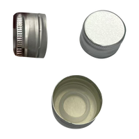 Bouchon à vis en aluminium et plastique Topack 28 mm 33 mm pour bouteille de vodka, bouchons de bouteille en verre inviolables
