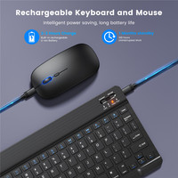 Clavier de jeu sans fil USB 3.0 2,4 GHz portable et tendance pour tablette, compatible avec Pad 6 Pro