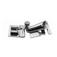 Pied presseur multifonctionnel durable pour machine à coudre, accessoire de couture, pour ourlets et ourlets froncés, pratique pour usage domestique
