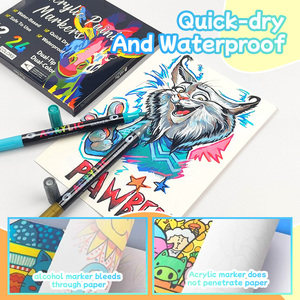 <span class=keywords><strong>Punta</strong></span> <span class=keywords><strong>doppia</strong></span> <span class=keywords><strong>punta</strong></span> pennarello per pennarello acrilico doppio colore fai da te creazione di oggetti d'arte 48 colori penne per vernice acrilica a <span class=keywords><strong>doppia</strong></span> <span class=keywords><strong>punta</strong></span> - Product Image 2