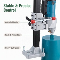 Machine de perçage diamantée BODA 3500W, perceuse à noyau de béton robuste de 260 mm, outil électrique pour la construction professionnelle de trous dans les murs