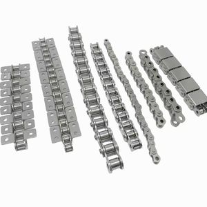 Cadena transportadora con accesorio estándar DIN ANSI 10A 12A 20A Cadena de rodillos de acero con accesorio K1 <span class=keywords><strong>K2</strong></span> - Product Image 3