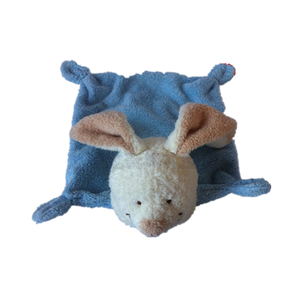 Juguetes para bebé Ultra Smooth Blue BiBi Squeaker Bunny Rabbit - Product Image 1