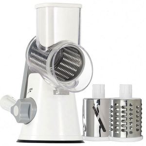 Multifunctional Manual Plastic Roller <b>Vegetable</b> Cutter Kitchen <b>Shredder</b> Potato Grater Stainless Steel Blades Eco-Friendly - Product Image 2