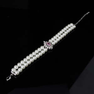 024401 комплект украшений с жемчугом и кисточками - Product Image 4