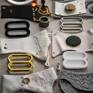 Sujetador de plástico de 10mm a la moda, correas de aleación con hebilla, anillo, gancho deslizante, Clip de lencería para sujetador, ropa interior, traje de baño, Metal recubierto de Bikini - Product Image 3