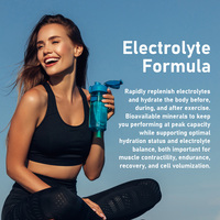 Tedarikçi Özel Portakal Aromalı Elektrolit Tozu Paketi 500mg Sodyum Potasyum Magnezyum Takviyesi Hidrasyon Karışımı İyileştirici İçecek
