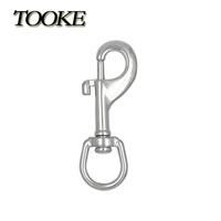 Boulon de plongée en acier inoxydable et argent, 90mm, 10 pièces, crochet en acier inoxydable, fournitures de haute qualité pour la plongée