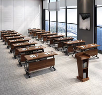 Tables pliantes personnalisées en usine pour salle de conférence Table de réunion pliable pour formation