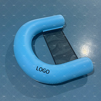 L'eau gonflable de chaise longue de piscine de forme d'ODM OEM U flotte