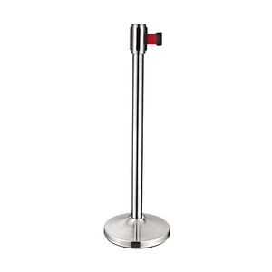 Regolabile 2 metri di lunghezza 6.5 'retrattile cintura <span class=keywords><strong>Stanchion</strong></span> Custom coda barriere cintura - Product Image 1