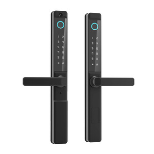 Cerradura inteligente de huellas dactilares de doble cara a prueba de agua para puertas de madera Villas Red WiFi de aleación de aluminio conectada Datos en la nube de marca - Product Image 1