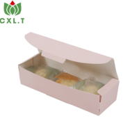 Boîte à biscuits pliable de qualité alimentaire OEM, boîte en carton personnalisée imprimée en usine pour l'emballage de biscuits, de collations et de cadeaux