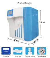 20L Lab Reinst-und Destilliertes Wassersystem mit RO/EDI/UV-Technologie für HPLC/Pharma