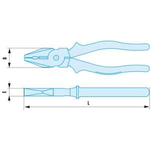 FACOM - 187.16SR Alicates de línea antichispas-EAN 3148518638517 Alicates antichispas, llaves para tubos y cortadores de tubos - Product Image 2