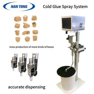 गोंद कार्यक्रम के साथ नए बुद्धिमान ठंडे गोंद नियंत्रण पेस्ट बॉक्स मशीन की सुविधा उच्च दक्षता ग्लुइंग मशीन - Product Image 3