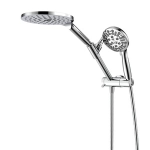Ensemble de douche de style américain, pommeau de douche de 7,5 pouces avec pistolet de pulvérisation à main, facile à installer, pour salle de bain - Product Image 5
