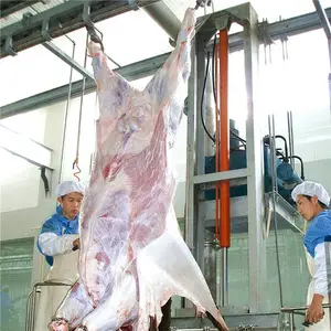 La peau de bétail de peau hydraulique enlèvent l'équipement d'abattage de vache de machine d'épluchage