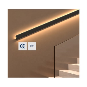 Perfil de Canal LED para Pasamanos, Iluminación de Escaleras ALP192, Extrusión de <span class=keywords><strong>Aluminio</strong></span> para Iluminación Interior de Paredes y Pisos - Product Image 2