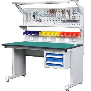 LEENOL-acciaio resistente ESD banco da lavoro tavolo da lavoro Workstation Workstation banco con cassetti - Product Image 1