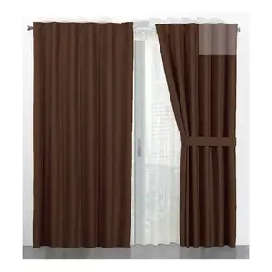Cortinas Térmicas de 220 cm de Altura, Panel de Poliéster con Reducción de Ruido y Oscurecimiento Total, 2 Piezas - Product Image 1
