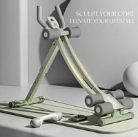 Appareil d'entraînement abdominal pliable de luxe, haute résistance, écologique, unisexe, pour usage domestique, entraînement de la force du tronc
