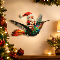 Puzzle en bois éducatif DIY personnalisé et coloré Kakray sur le thème du voyage de Noël pour les 14 ans et plus