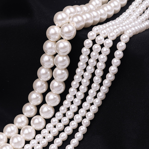 <span class=keywords><strong>Perles</strong></span> <span class=keywords><strong>de</strong></span> verre crème blanches 8 mm rondes, finition satinée, couleur classique, style 650, <span class=keywords><strong>perles</strong></span> en vrac <span class=keywords><strong>pour</strong></span> la création <span class=keywords><strong>de</strong></span> <span class=keywords><strong>bijoux</strong></span> élégants - Product Image 1