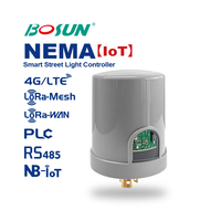 Controlador de Iluminación LED para Ciudades Inteligentes BOSUN, Solución NEMA IoT 4G-LTE, Plataforma SCCS, Sistema de Control para Ciudades Inteligentes