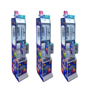 Funpark Venda Quente Mini Garra Guindaste Boneca Máquina Língua Inglesa Coin Operated Jogos 1 Ano Plástico Metal Moeda Aceitador Boxe - Product Image 2