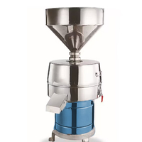 Machine à broyer le beurre de cacahuètes et la sauce Dongdu Bao ZJ-100 entièrement automatique, robuste et multi-usages, 220V/110V, usage commercial, 15kg/h