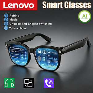 X01 Lenovo AI Smart <b>Glasses</b> 800W 4K HD <b>Camera</b> Real-time Translation Call Music Recording Smart <b>Glasses</b> For Outdoor Travel New - Product Image 6