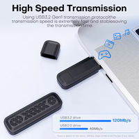 Flashdisk Metal Zhisenova 128GB/64GB/32GB/16GB/8GB USB 2.0/3.0 Perak/Hitam Pilihan Logo Kustom Garansi 1 Tahun Metal