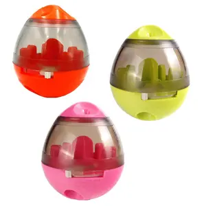 New Pet Egg-shaped Leakage Toy Interactive Fun Puzzle Slow Feeder Toys For Cats And Dogs