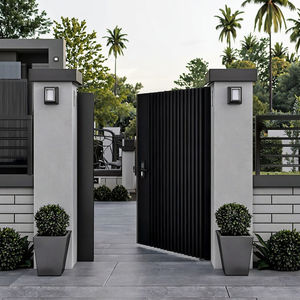 Porta Exterior Villas Metal Gates Alumínio Portão Privacidade Portões Deslizante Swing <span class=keywords><strong>Gate</strong></span> para Home Garden - Product Image 1