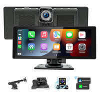10.26 pouces 2.5D Portable sans fil Carplay écran tactile Carplay & Android Auto voiture Stere Mirror Link lecteur stéréo de voiture avec caméra