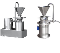 L'usine vend directement la machine de concassage en acier inoxydable beurre d'arachide d'amande broyeur de nourriture de soja broyeur colloïdal